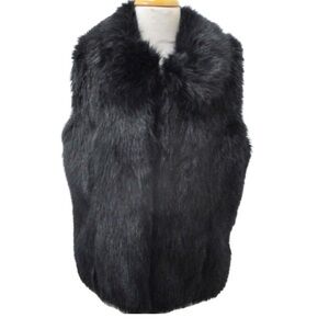 Rachel Zoe faux fur zip up vest… So cool!